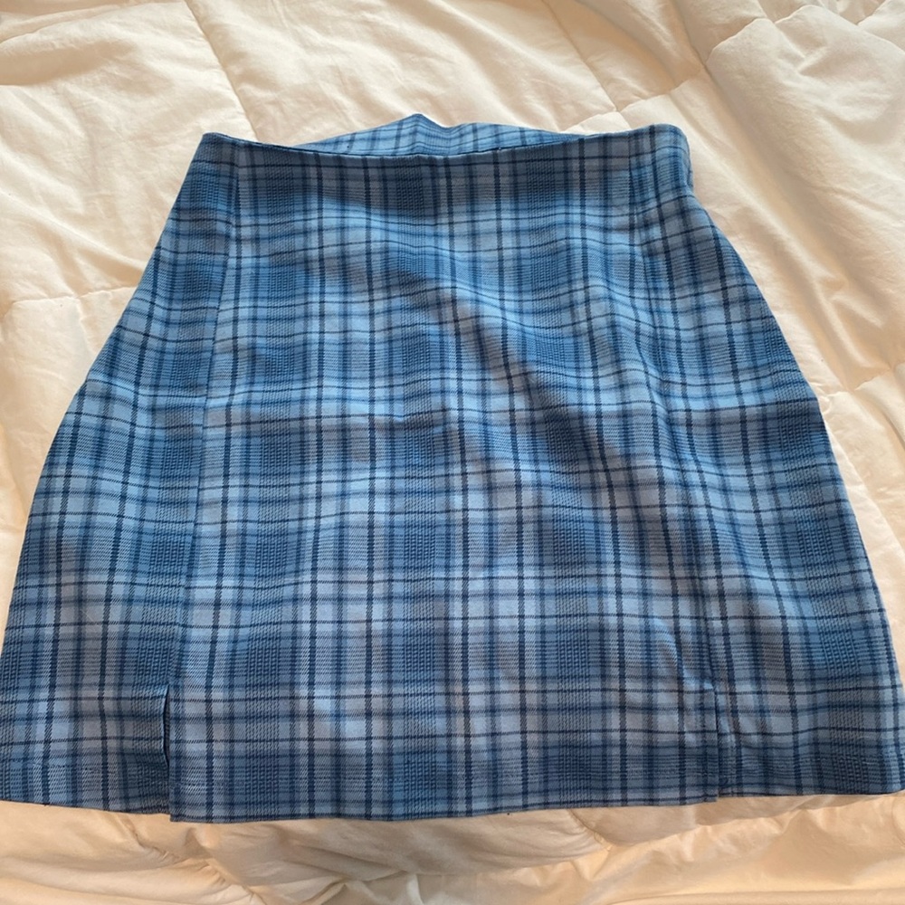 brandy melville blue skirt